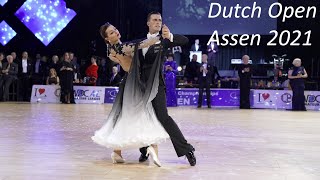 WDC AL Open World Amateur Ballroom Championship. Dutch Open  Assen 2021. Tango