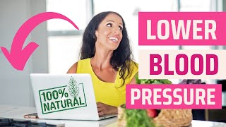 How to use natural medicine to lower blood pressure at home