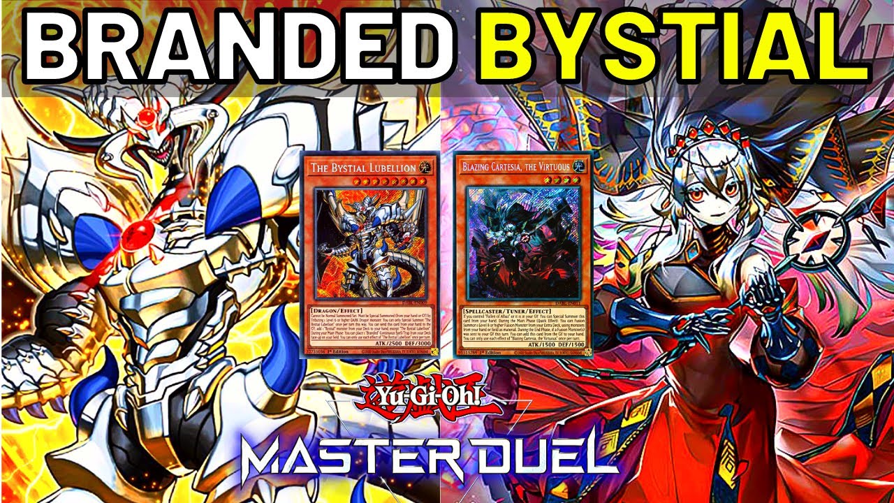 Yu-Gi-Oh MASTER DUEL - BEST BRANDED BYSTIAL DECK - ULTIMATE Branded ...