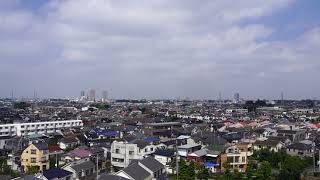 タイムラプス東京夕景色・梅雨明けまじか