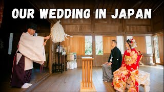 Our Traditional Japanese Wedding Ceremony (a magical moment in time 😍) // Vid 71