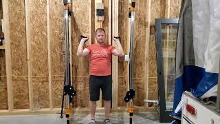 Smith Machine with 8 Resistance Bands | Customizable Full-Body Workout | MF-03