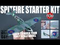 How to start building and painting Scale Models | Airfix Spitfire starter kit | For Beginners