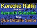 Azeneth González - Que Detalle Señor Karaoke Demo