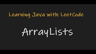 ArrayLists (Java) | Ordered Stream (LeetCode)