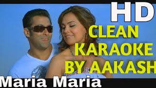 Maria Maria (Partner) HD CLEAN KARAOKE BY AAKASH