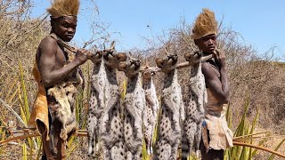 Hadzabe Tribe | Catching and Eating Wild Cats