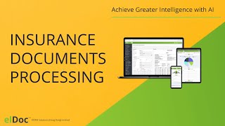 elDoc - Intelligent Document Processing | Insurance Document Processing | Use Case
