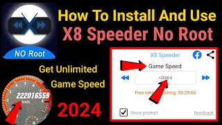 How to install and use X8 Speeder No Root Any Android 2024