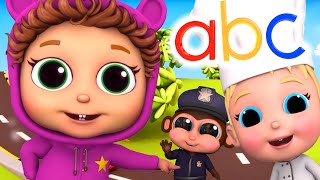 ABC Song Occupations | Learn About Jobs | Educational Nursery Rhymes and Kids Songs - Joy Joy World
