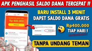 APLIKASI PENGHASIL UANG 2025 TERBUKTI MEMBAYAR, APK PENGHASIL DANA - CARA DAPAT UANG DARI INTERNET