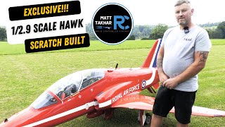 Exclusive Look at a Massive 1/2.9 Scale Scratch-Built Hawk T1 - 4.1m Long \u0026 75kg!