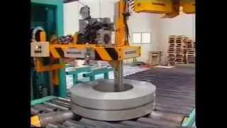 Coil packaging line for slitter