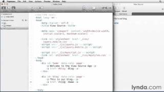 jQuery Mobile Web App Tutorial #7 Creating jQuery Mobile pages