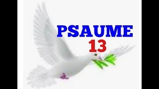 PSAUME 13 PRIÈRE POUR DEMANDER L'INTERVENTION DE DIEU