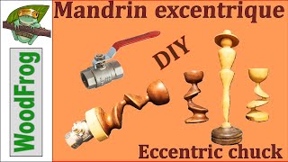 Make your eccentric chuck - Woodturning