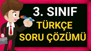 3.Sınıf Türkçe | Soru Çözümü | Eba Tv | #2