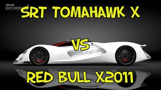 GT6 | Red Bull vs SRT Tomahawk X - SPEED COMPARISON