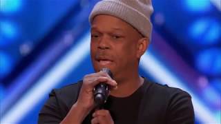 America´s Got Talent 2017  Mike Yung  Stunning Subway Singer