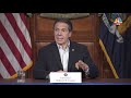 new york gov. andrew cuomo holds coronavirus briefing