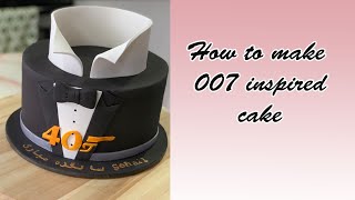 James Bond 007 Theme Cake