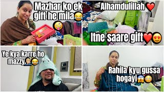 Rahila baby shower gift unboxing😍❤️gift dekhke rahila ka reaction😂❤️Alhamdulillah