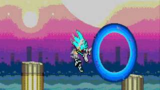 Angel Thrash the Hedgehog sprite test