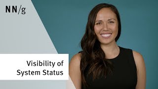 Usability Heuristic 1: Visibility of System Status