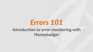 Honey Badger Exception Monitoring