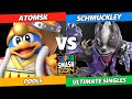 SSC 2022 - Atomsk (King Dedede) Vs. Schmuckley (Wolf) Smash Ultimate Tournament