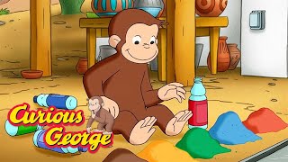 George Makes His Own Paint 🎨 Curious George 🐵 Kids Cartoon 🐵 Kids Movies