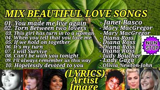 MIX TOP 10 BEAUTIFUL LOVE SONGS COLLECTION (WITH LYRICS)