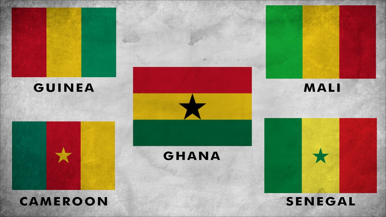 African Countries With Green Yellow Red Flag Dunshared