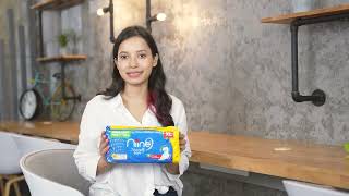 Niine’s Naturally Soft Fluff Sanitary Napkins for a comfortable period!