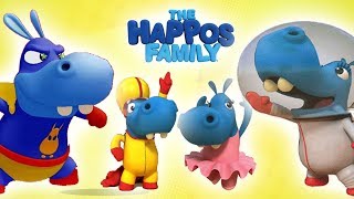 Happos Heroes Compilation I The Happos Family Cartoon Full Episode | Cartoon for Kids I Boomerang