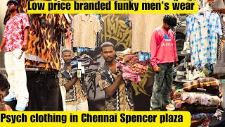 Tamilnadu first men's funky wear||psych men's wear in Spencer plaza chennai|| trending boys dress