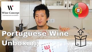 Portuguese Wine Unboxing - Wine Concept