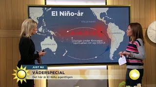 Väderspecial: Så fungerar El Niño - Nyhetsmorgon (TV4)