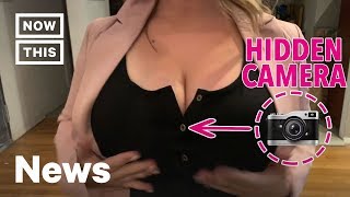 Woman Wears Hidden Camera in Cleavage For Breast Cancer Awareness | NowThis