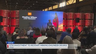 Top mining company invests $7M in UTEP’s engineering degree program