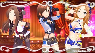 [デレステ MV] [Gossip Club] 水木聖來 小室千奈美 松本沙理奈 [1440 60fps] [布面積のグラデーション]