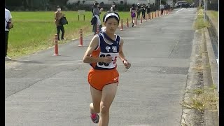 20201010北九州市各区中学駅伝（門司、小倉）（女子）5区