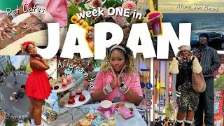 We moved to Japan for a month!! | JAPAN VLOG | APT tour, Tokyo Disney, Atami Beach, Teamlabs \u0026 more!