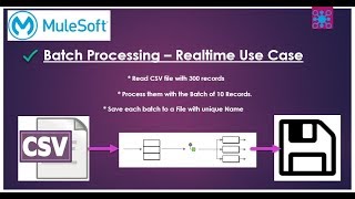 MuleSoft | Practical Use-Case of Batch Processing using Mule 4