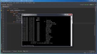 Python Reverse Shell Tutorial - 3 - Sending Commands to the Client