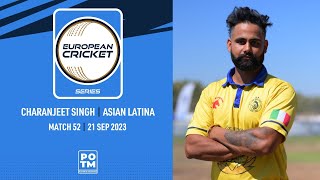 POTM: C.Singh - CAS vs ASL | Highlights | ECS Italy, Rome | 21 Sep 2023 | ECS23.881