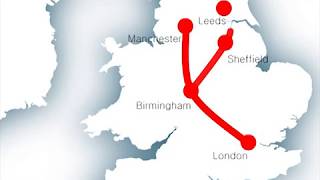 HS2: Route Graphic