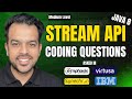 Java Streams Coding Interview Questions (Advanced Level) : That Decide Selection