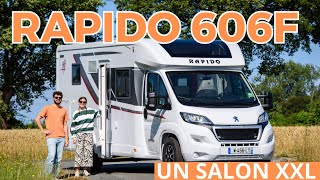 Rapido 606F : Découvrez ce camping-car profilé en vidéo !