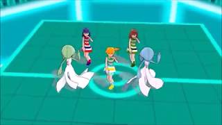 [MMD]Pokemon Cheerlearders -  Misty, Dawn, May, Gardevoirs - Gokuraku Jodo